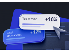 Brand Lift 研究中新增了品牌无提示认知评估指标——Top of Mind